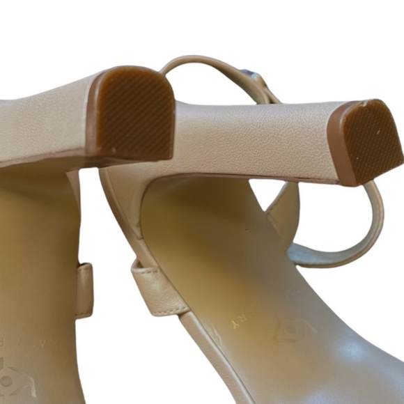 🆕️🆑️ Katy Perry The Noelle Heels | Ankle Strap Heart Buckle Details Tan 10 - Picture 10 of 13